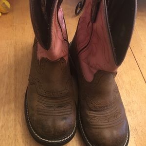 Justin Gypsy cowboy boots pink size 6 B women’s